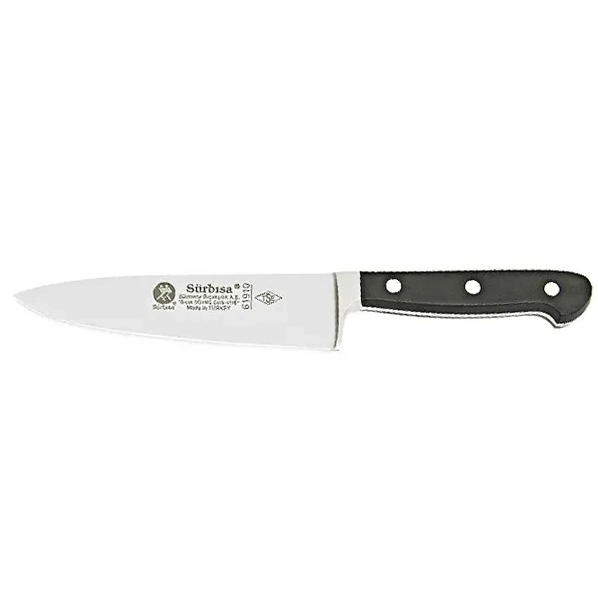 61910 - Sürmene Sıcak Dövme Şef Bıçağı 15,5 Cm