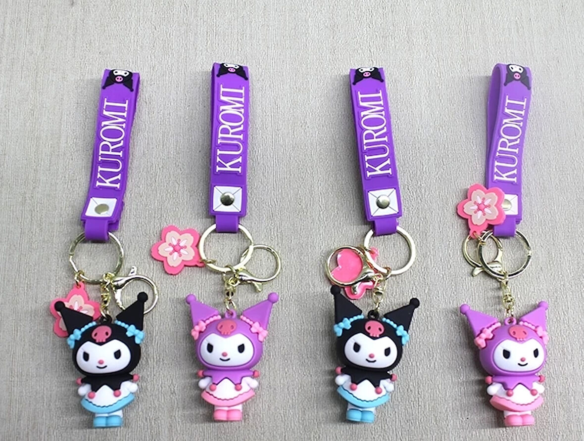 Kuromi Silikon Anahtarlık Alk4259