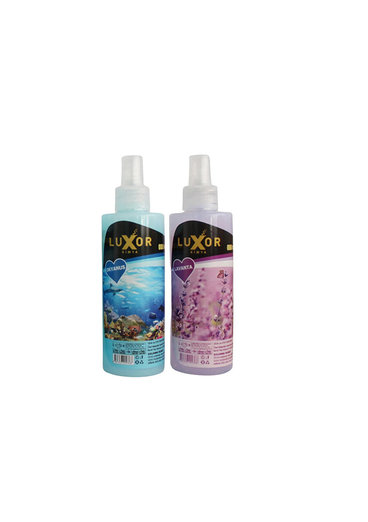 Luxor Kimya Ev Ve Oto Kokusu 2'li Set Lavanta+Okyanus 200 Ml