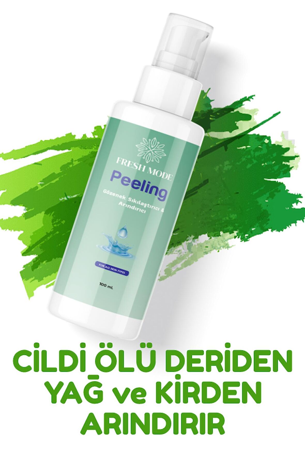 Fresh Mode Arındırıcı,Yenileyici ve Canlandırıcı Profesyonel Detoks Yüz Peeling