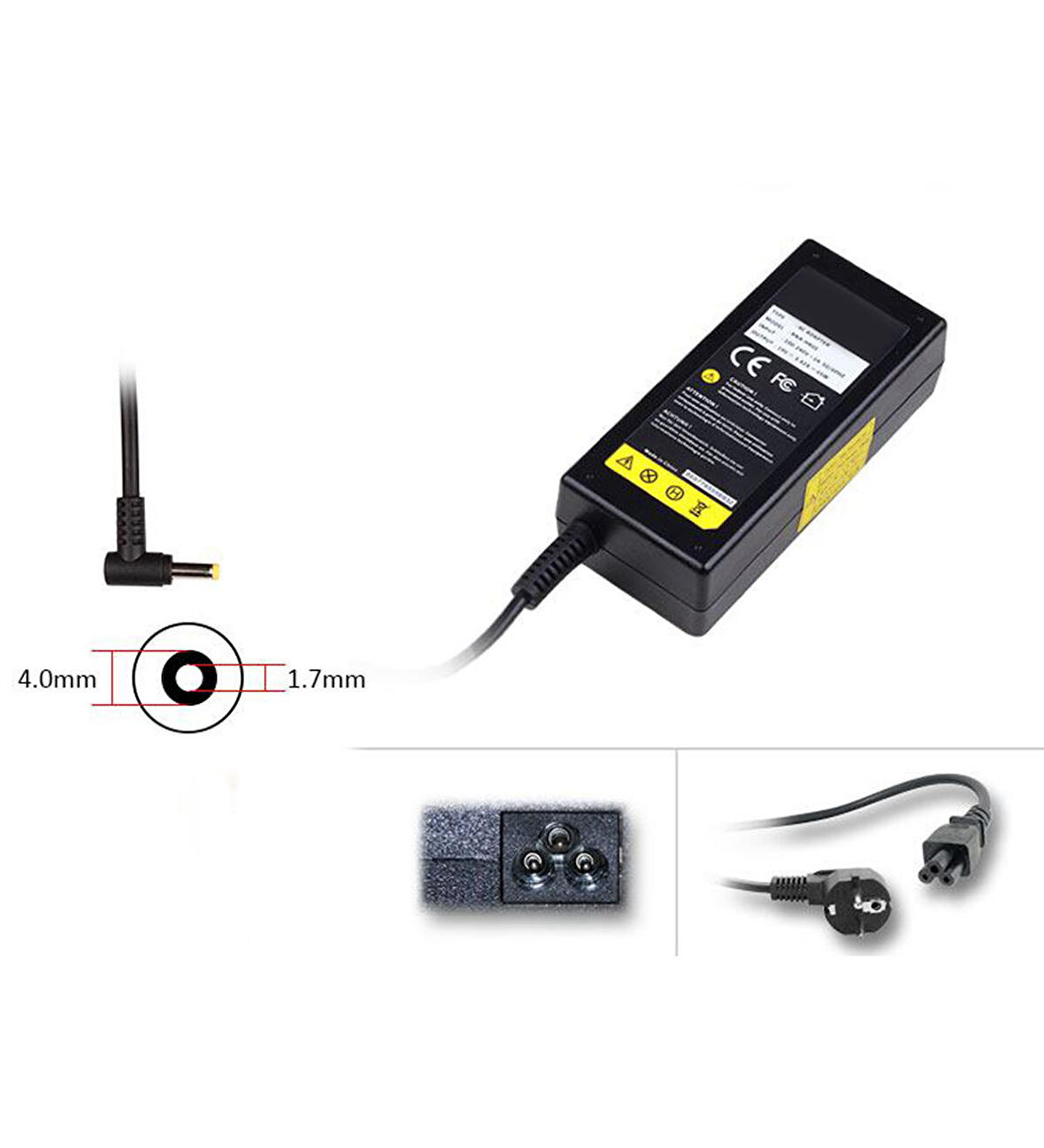 Casper CBL.3317-4C00V Adaptör Laptop Şarj Aleti
