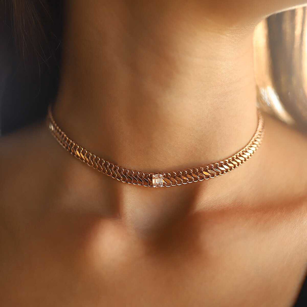 Viyana Baget Choker Kolye