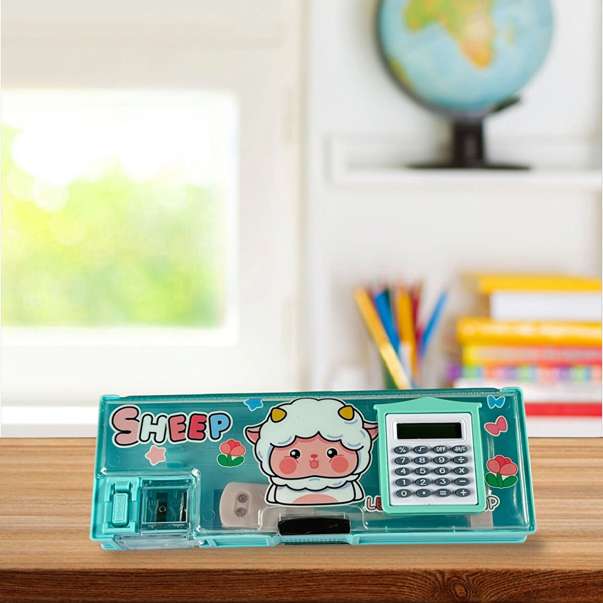 LORDSTORE Hesap Makineli kalem Kutusu Shepp