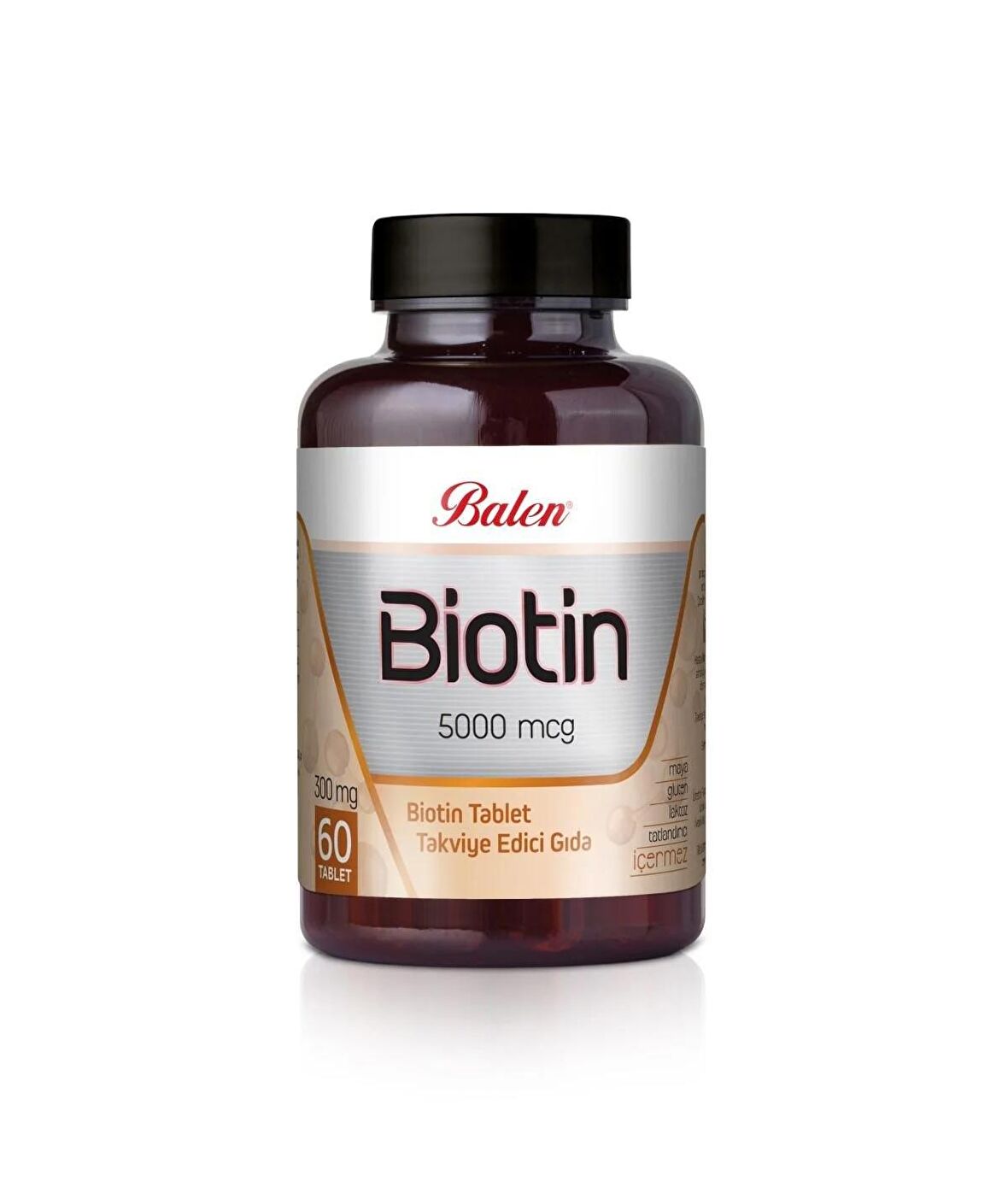 Balen Biotin 300 mg *60 Tablet