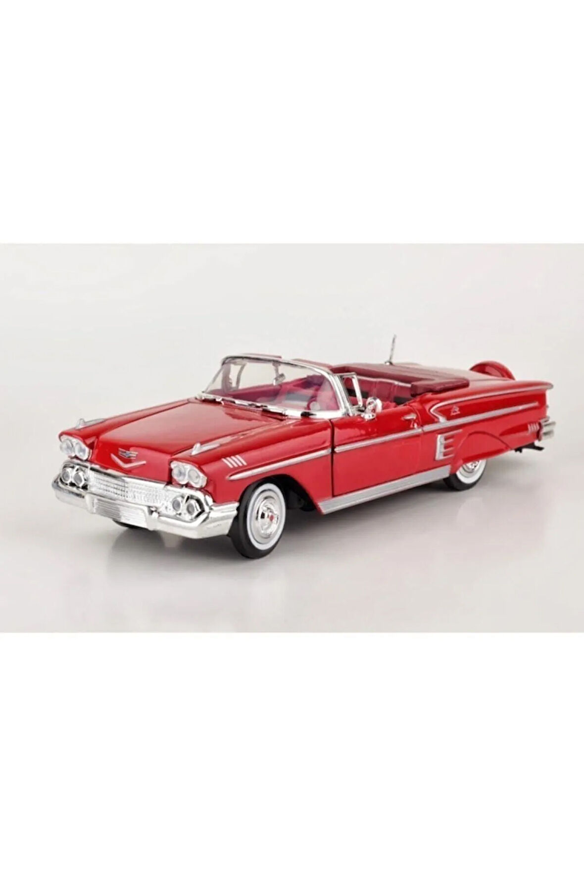 Diecast 1958 Chevy Impala 1/24 Die Cast Model Araç