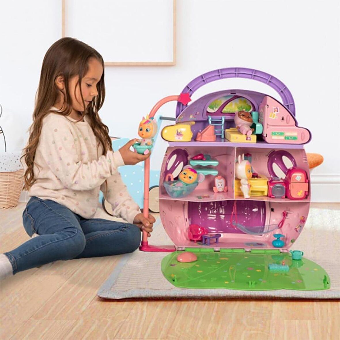 Cry Babies Dreamys Mega House Ağlayan Bebek Mega Ev Seti
