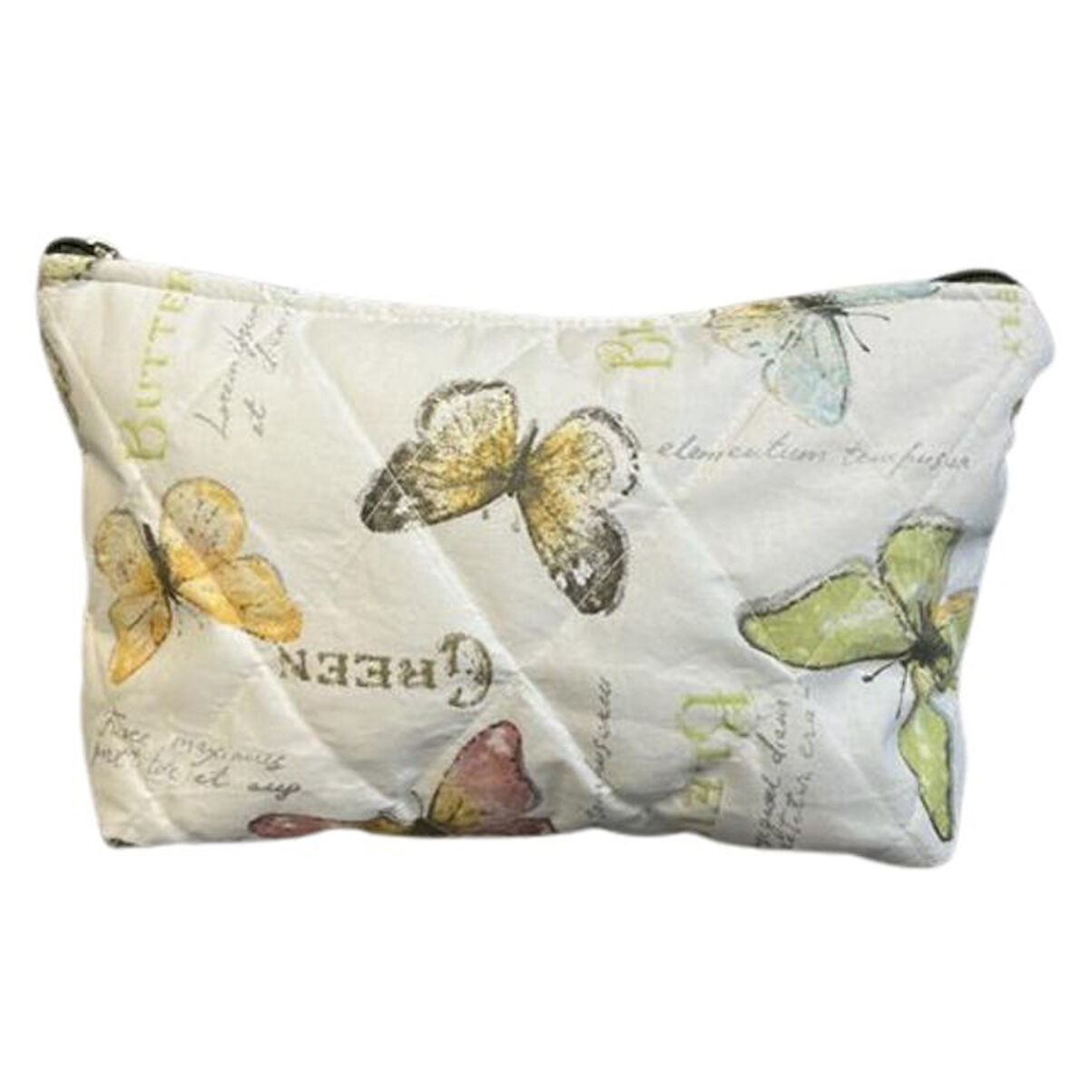 Uretti - Ege 7366 3530 El Yapımı Kelebek Baskı Model Clutch  / Portföy Çanta - 19cm x 29cm