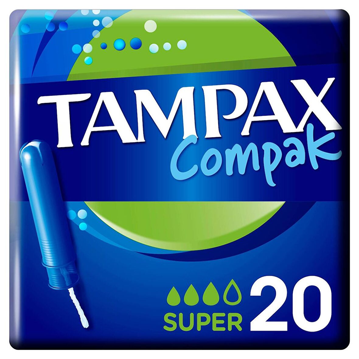 Discreet Tampax Compak Süper 20'Li Tampon