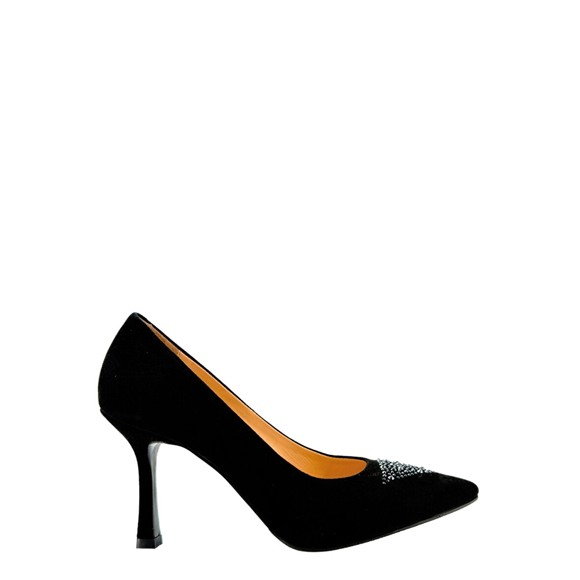 Disparita 26704 Hakiki Süet Stiletto İnce Topuk Kadın Ayakkabı