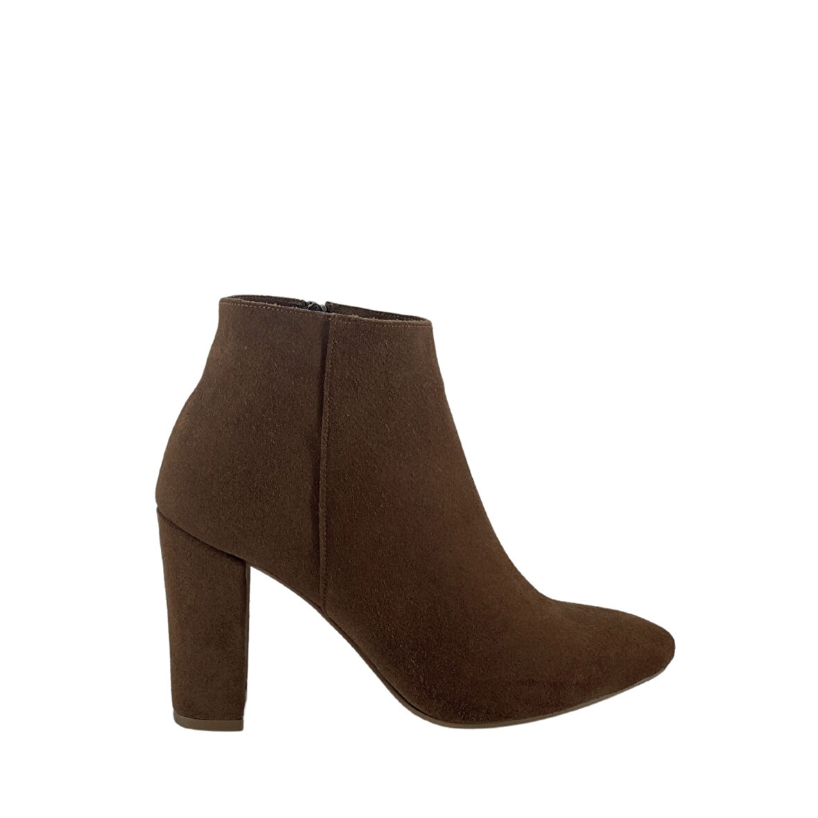 Hobby 261982 Hakiki Süet Kadın Topuklu Bot 