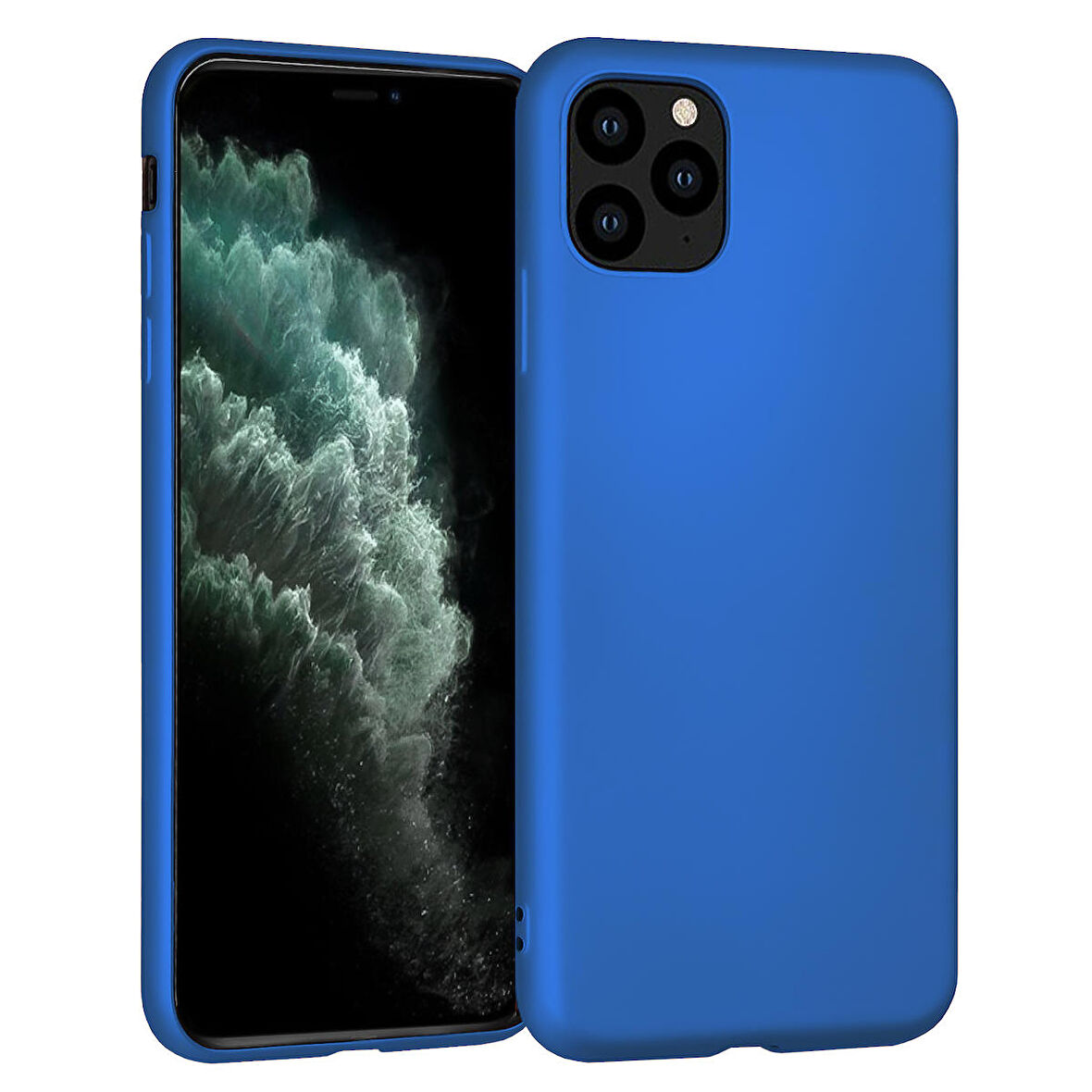 iPhone 11 Pro Max Kılıf FitCase PremiumS Silikon Arka Kapak 