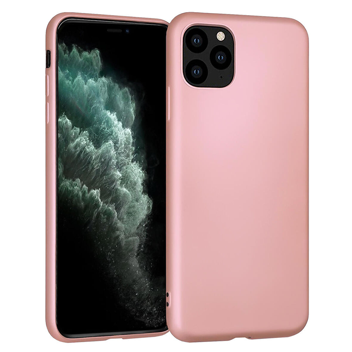 iPhone 11 Pro Kılıf FitCase PremiumS Silikon Arka Kapak 