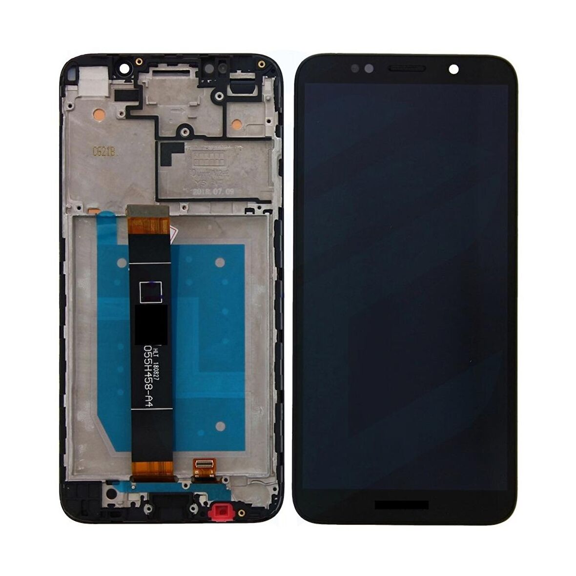 Huawei Y5 2018 Ekran Lcd Dokunmatik Çıtalı - Siyah