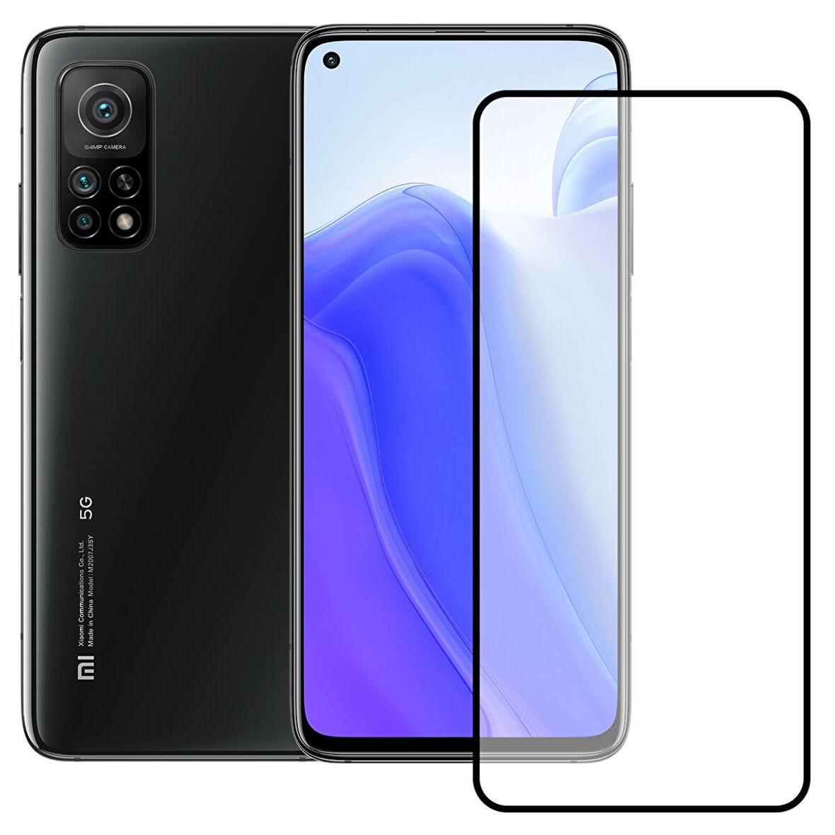 Bufalo Xiaomi Mi 10T Pro Ekran Koruyucu Seramik Nano 9D Tam Kaplama Siyah