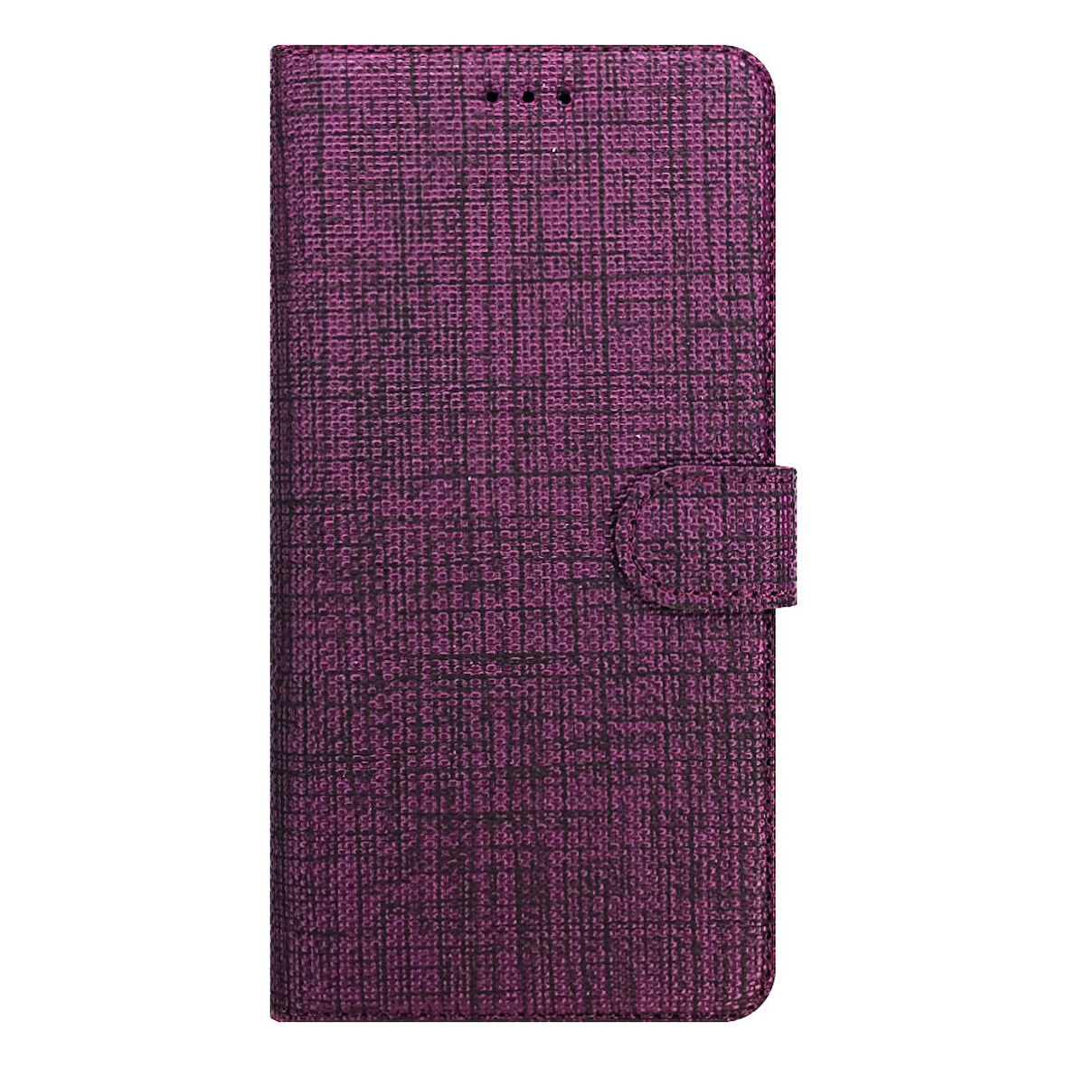 Samsung Galaxy A03s Kılıf FitCase Fabric Kapaklı Cüzdanlı