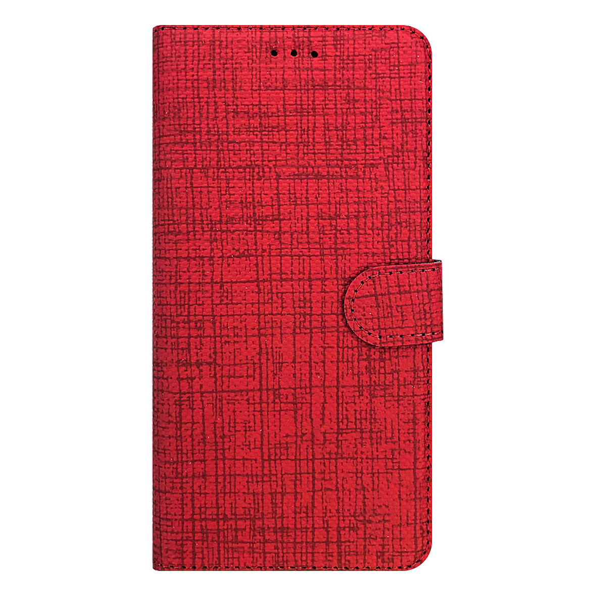 Samsung Galaxy A03s Kılıf FitCase Fabric Kapaklı Cüzdanlı