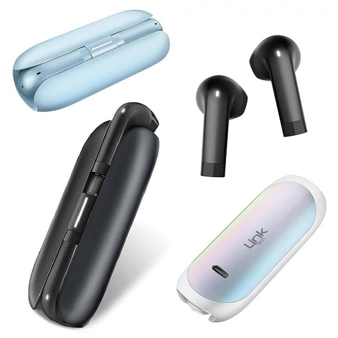 TW18 Açık Kasa Earbuds Stereo Bluetooth Kulaklık