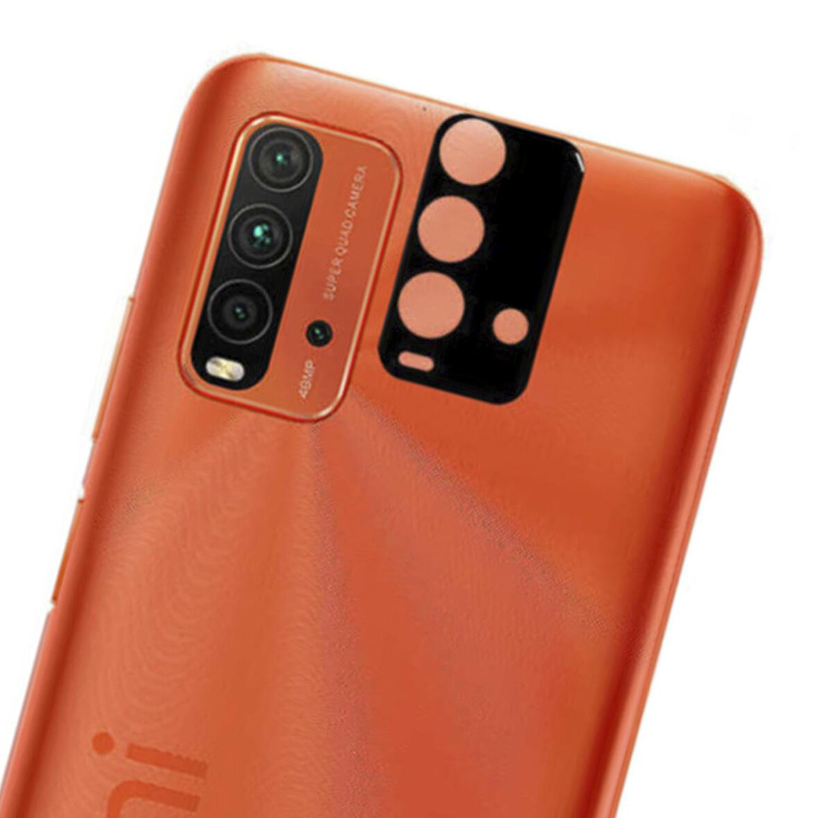 Xiaomi Redmi 9T Kamera Lens Koruyucu 3D Cam