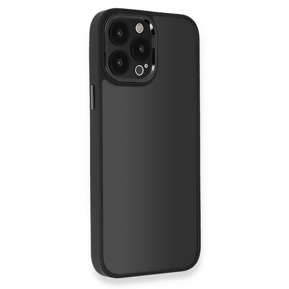 iPhone 12 Pro Kılıf Freya Lazer Lens Kamera Çerçeveli Silikon Kapak