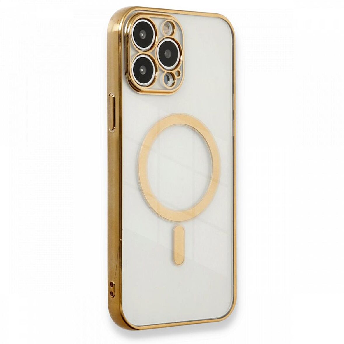 iPhone 14 Pro Kılıf Magsafe Özellikli Lazer Silikon Kapak