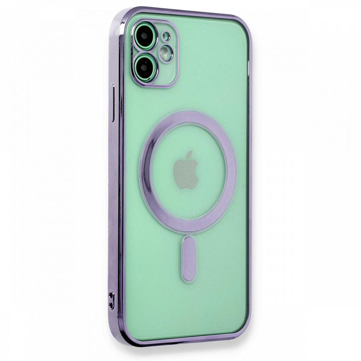 iPhone 11 Kılıf Magsafe Özellikli Lazer Silikon Kapak