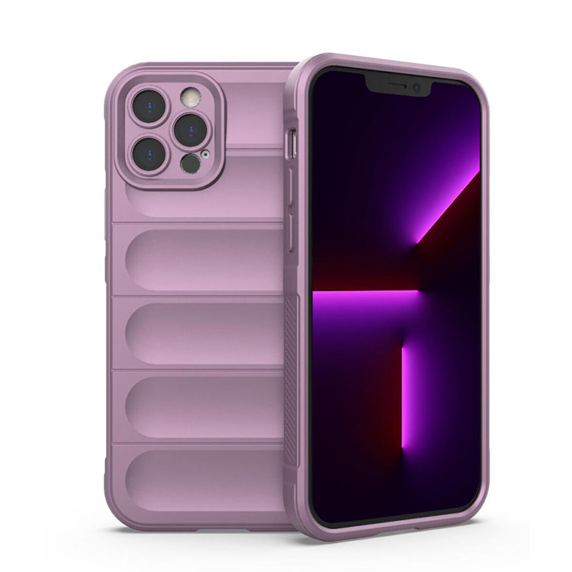 iPhone 13 Pro Kılıf Optimum Lens Çerçeveli Silikon Kapak