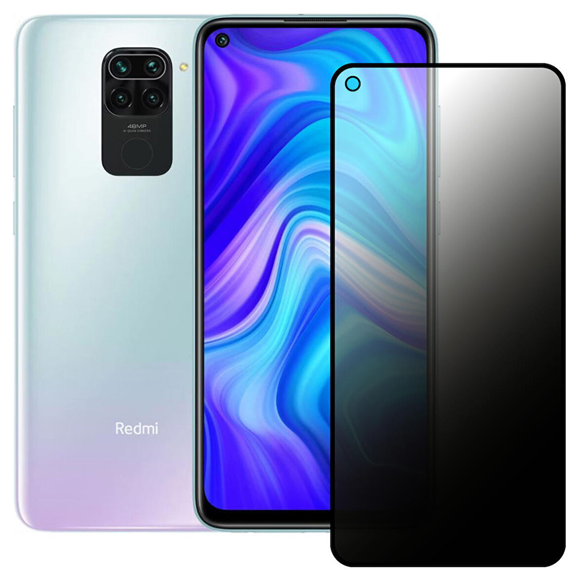 Xiaomi Redmi Note 9 Hayalet Privacy Gizli Seramik Mat Ekran Koruyucu