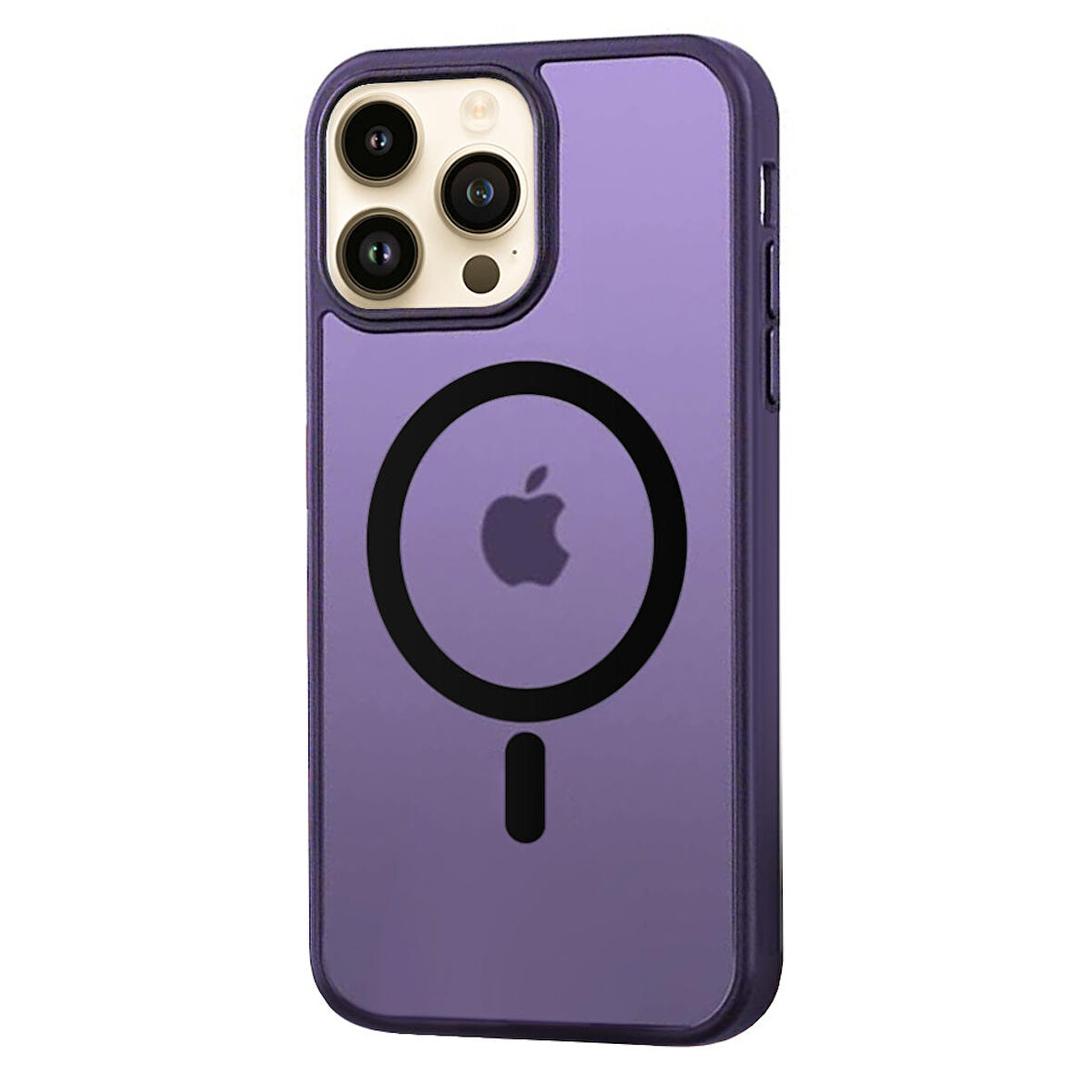 FitCase iPhone 14 Pro Max Magsafe Özellikli Mor Seri Kapak