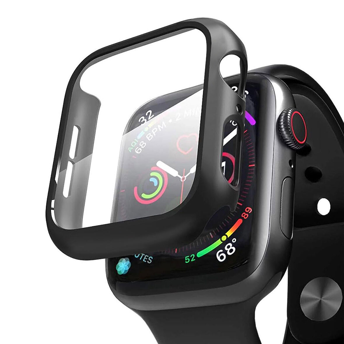 Bufalo Apple Watch 44mm 360 Kasa ve Ekran Koruyucu