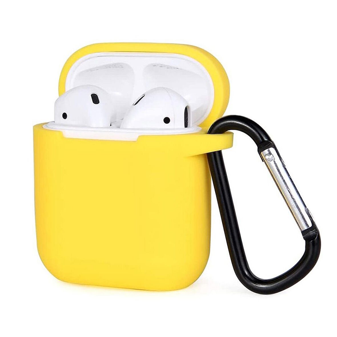 FitCase AirPods 1 ve 2. Nesil Lansman Silikon Kılıf