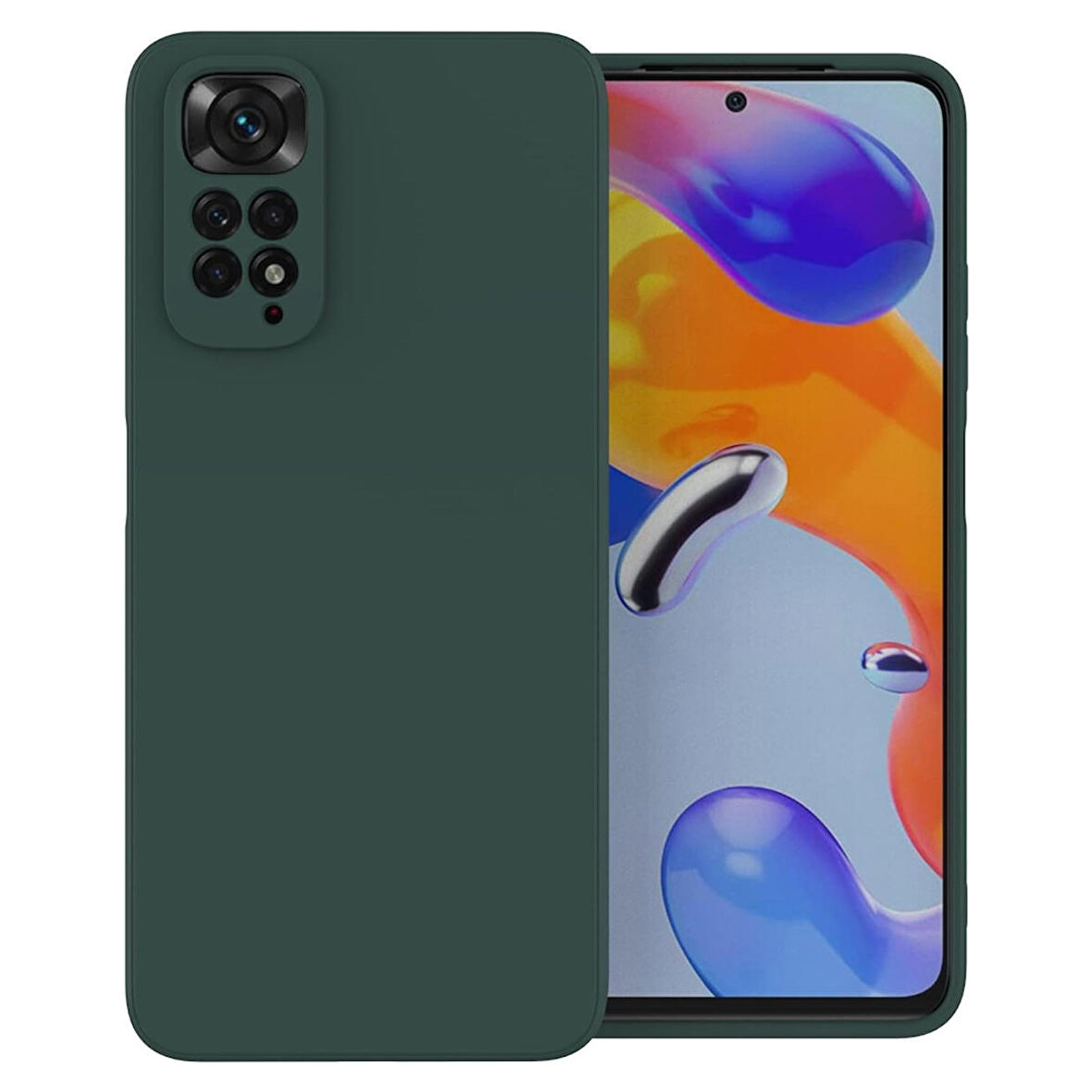 Xiaomi Redmi Note 12 Pro 4G Kılıf Kamera Korumalı Lansman Silikon Kapak