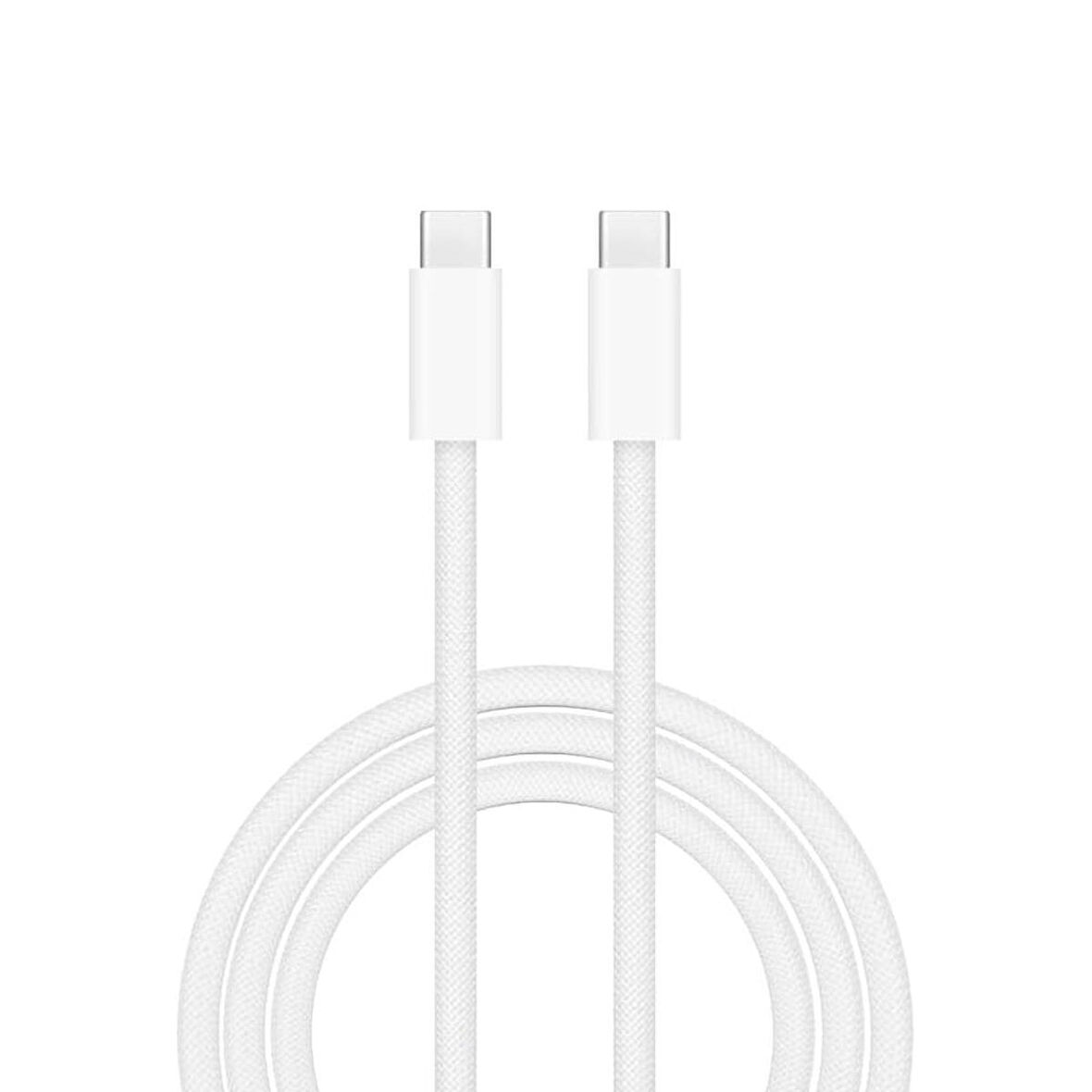 FitPlus IP15K2 Type-C to Type-C 2mt 60W Örgü Tasarım Hızlı Şarj Kablosu