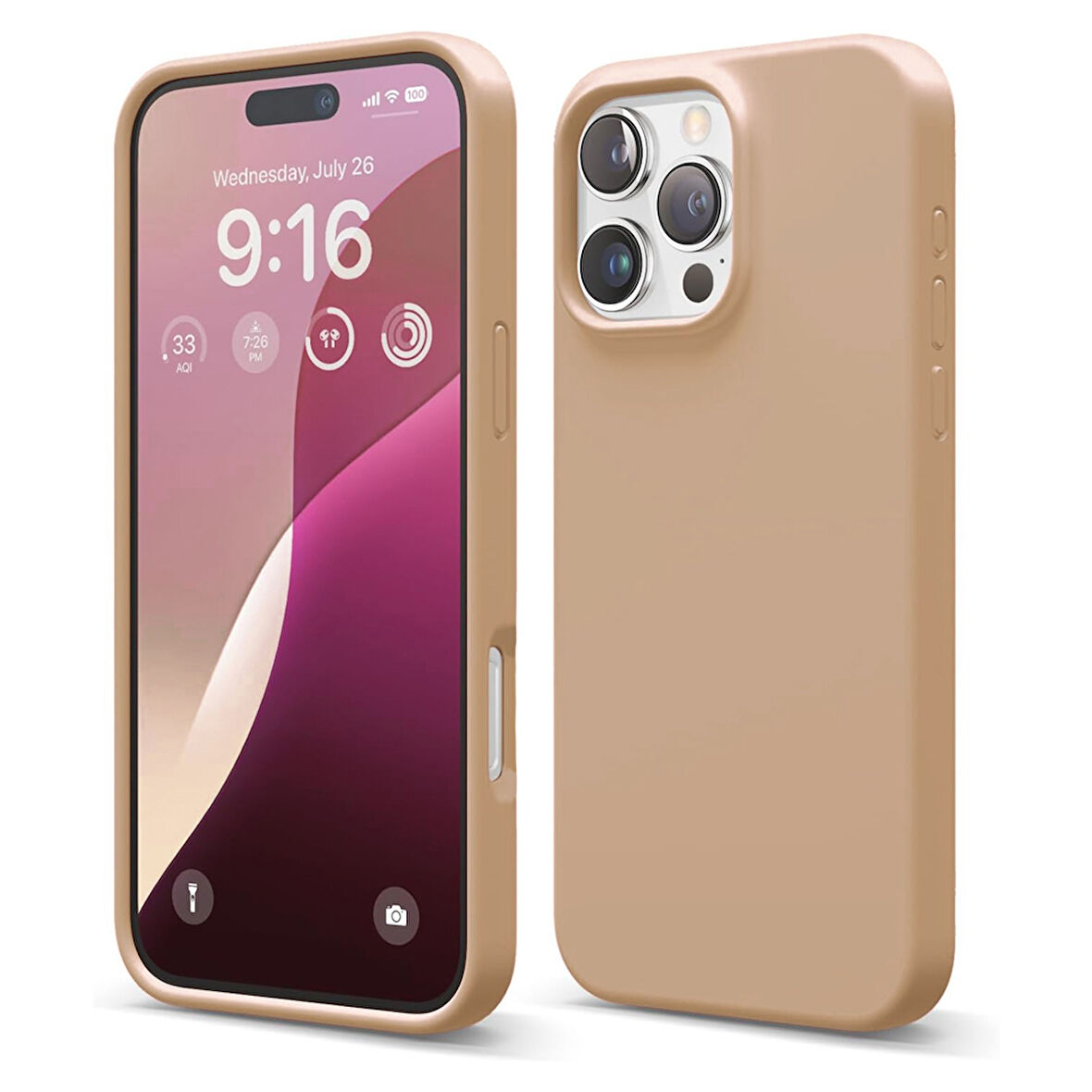 iPhone 16 Pro Max Kılıf Nano Lansman Silikon Kapak