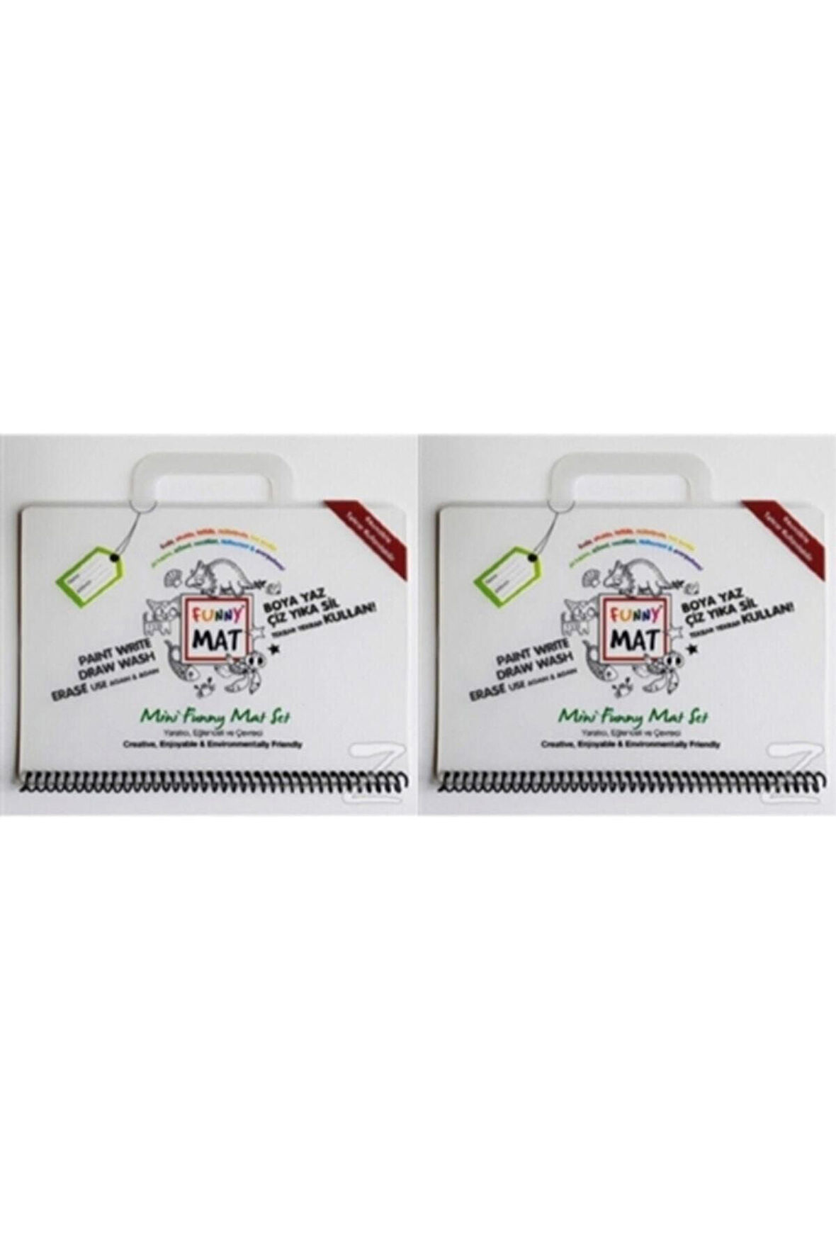 2 Adet Akademi Çocuk Funny Mat Mini Set