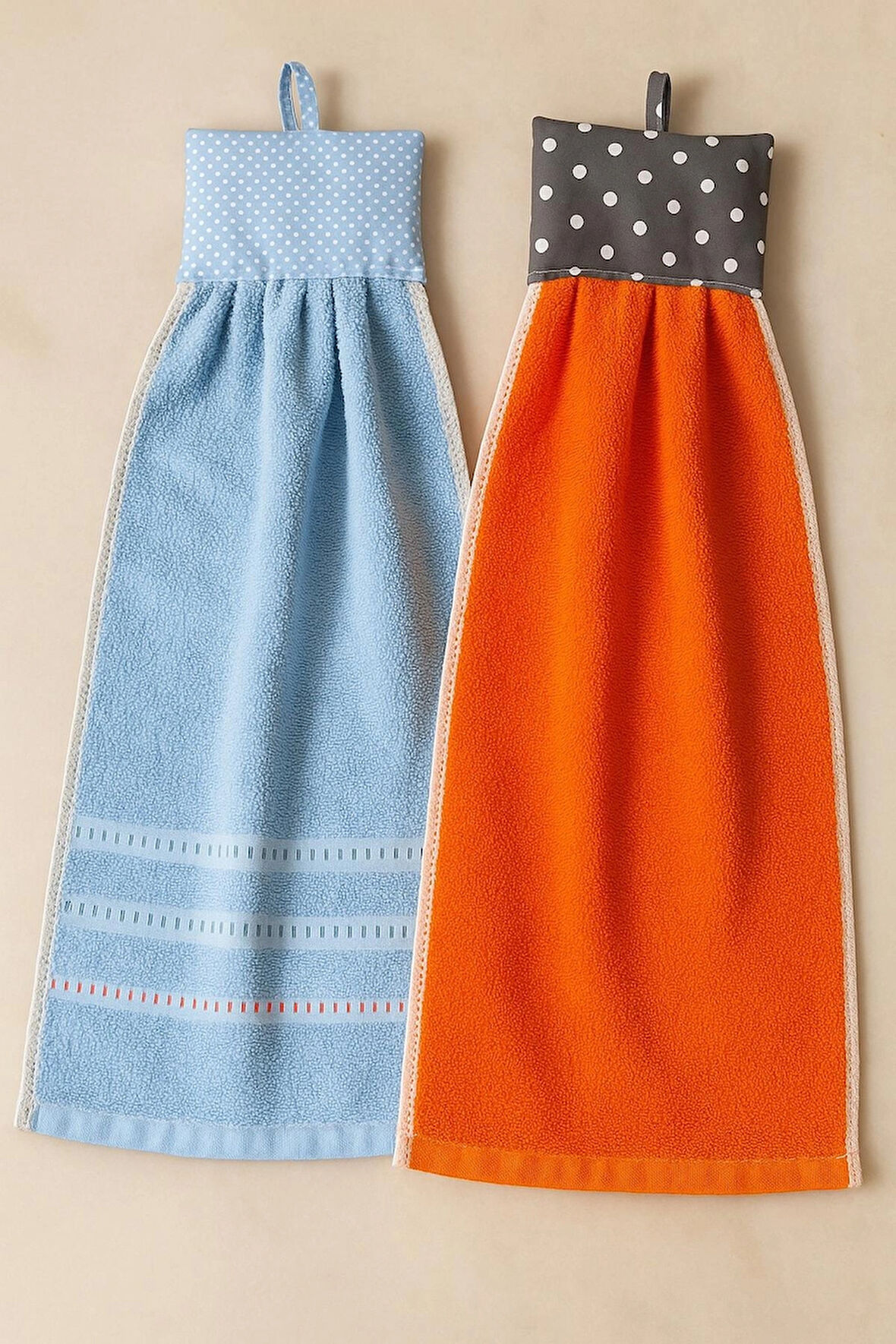 2'li Misafirlik Şık Mutfak Havlusu Seti