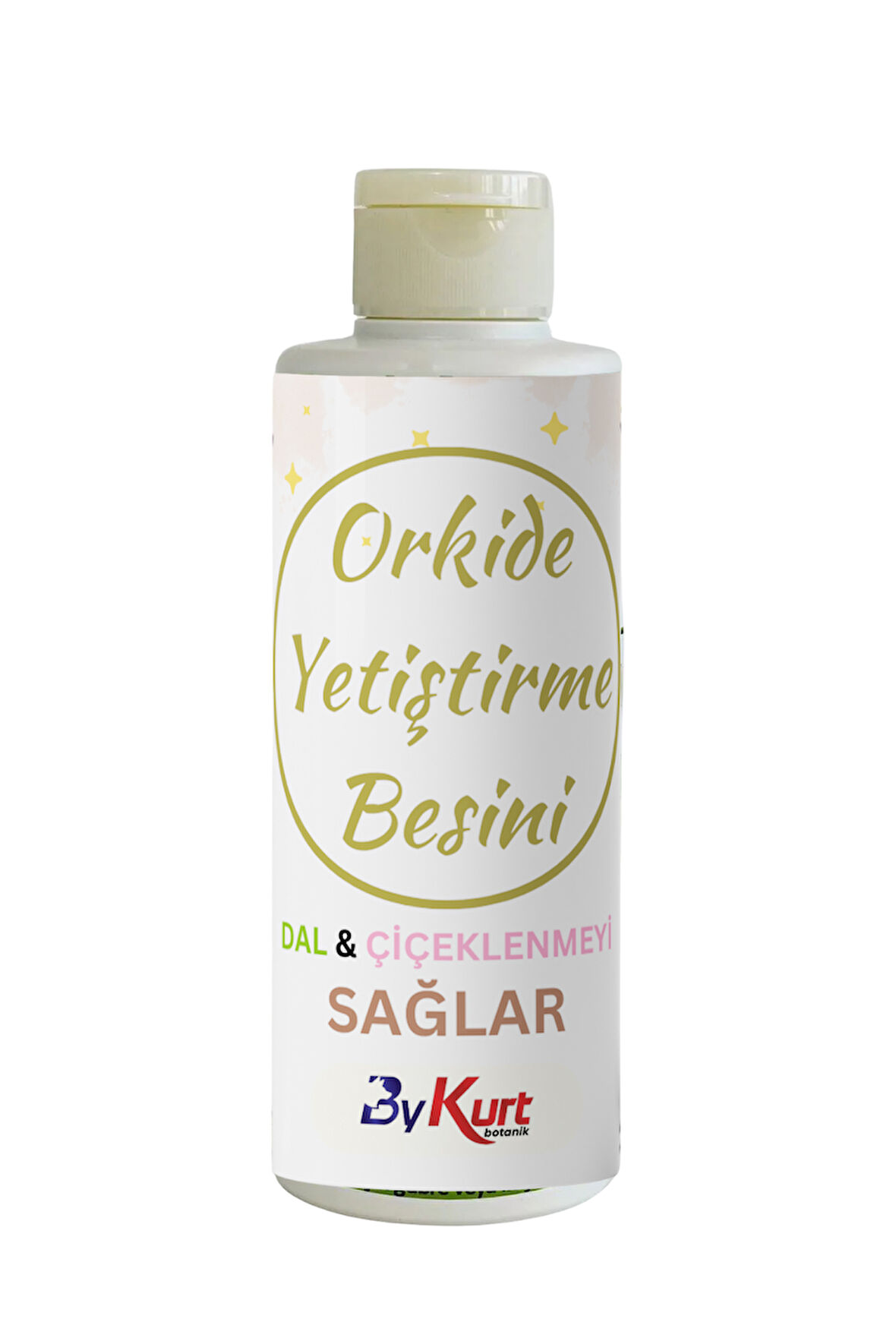 ByKurt Orkide Çiçeklenme ve Dal Gelişim Besini 100ML Güçlü Organik Takviye