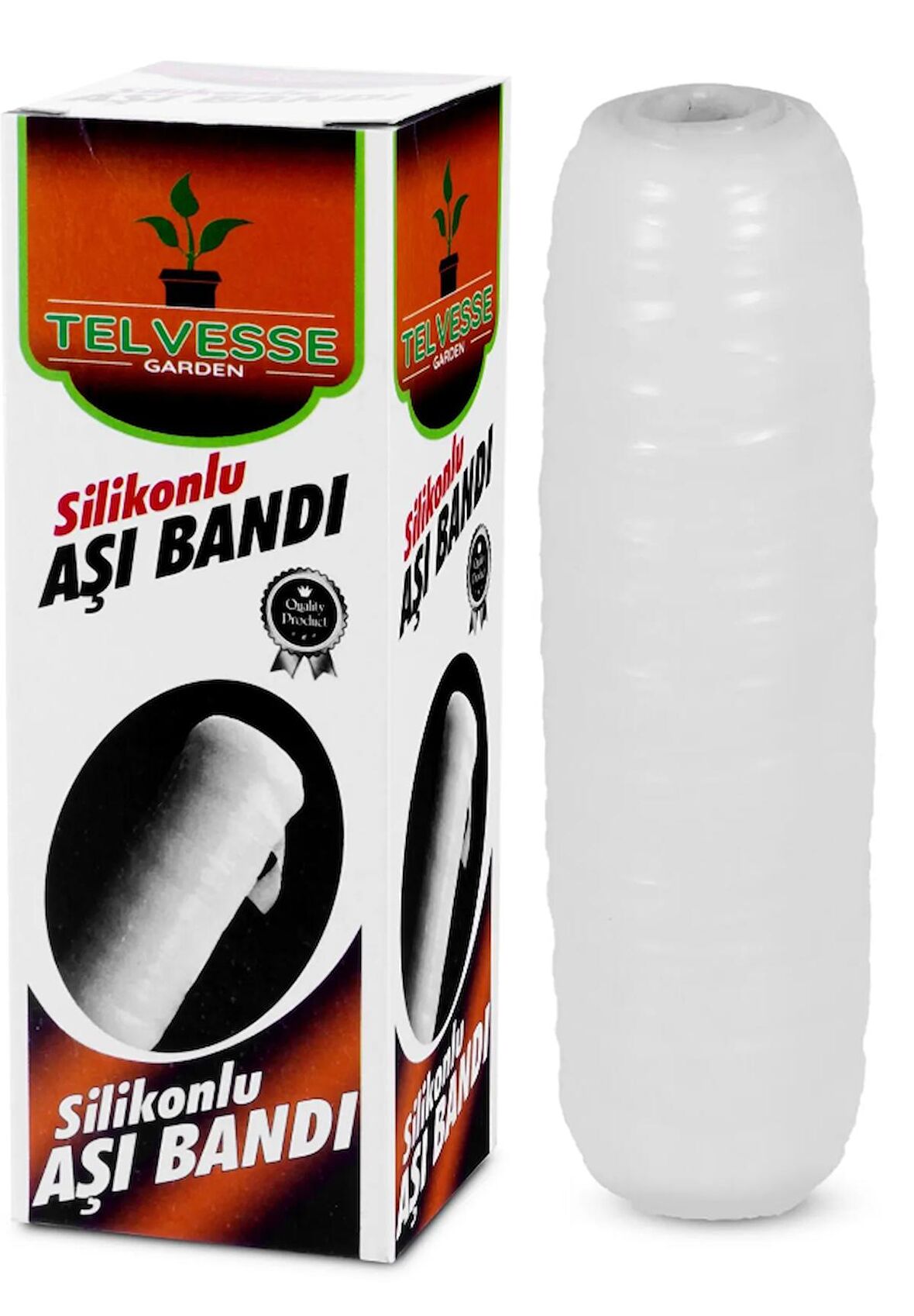 40 metre Şeffaf Silikon Ağaç Aşı Bandı (250 gr)