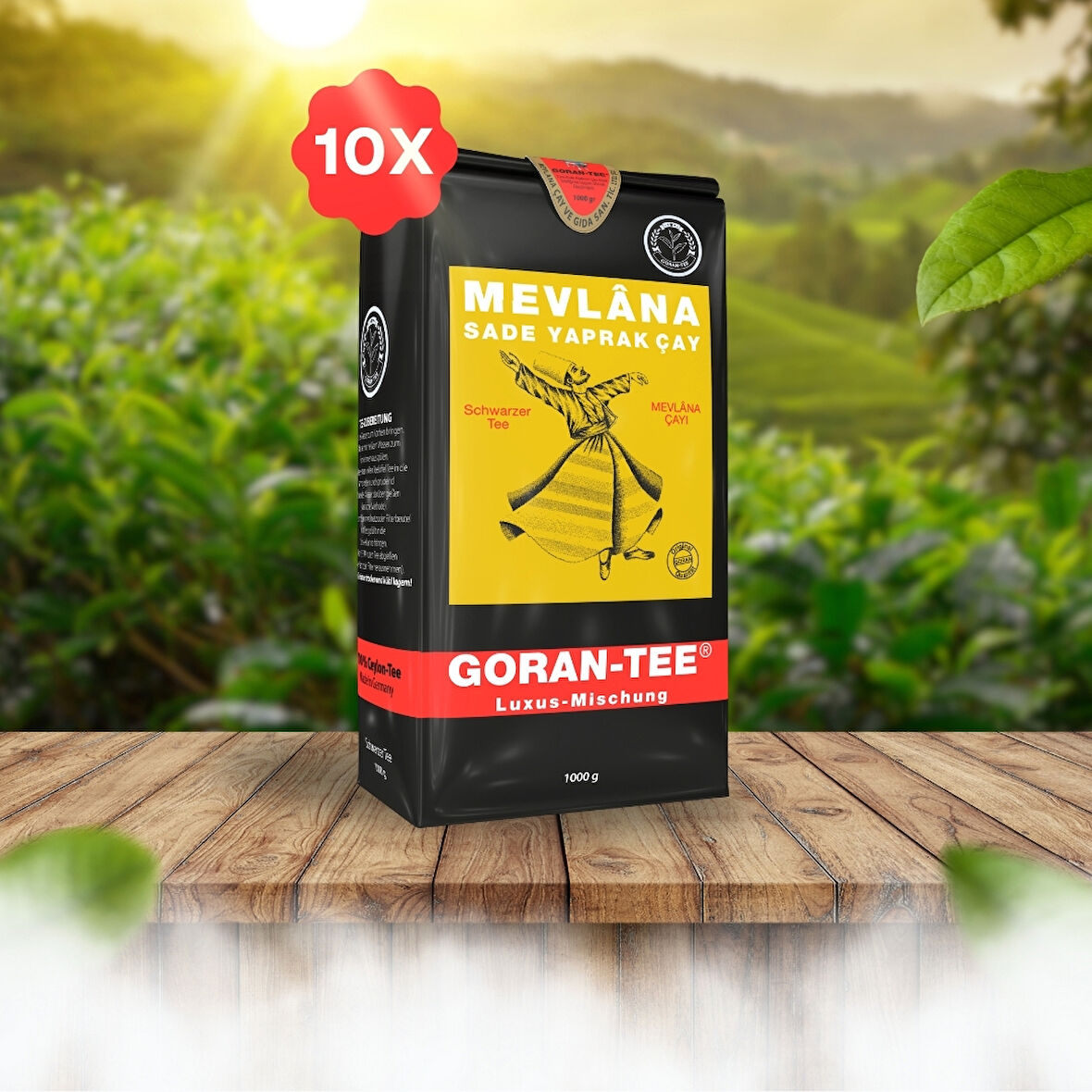 Mevlana Çay 1000g 10 lu paket