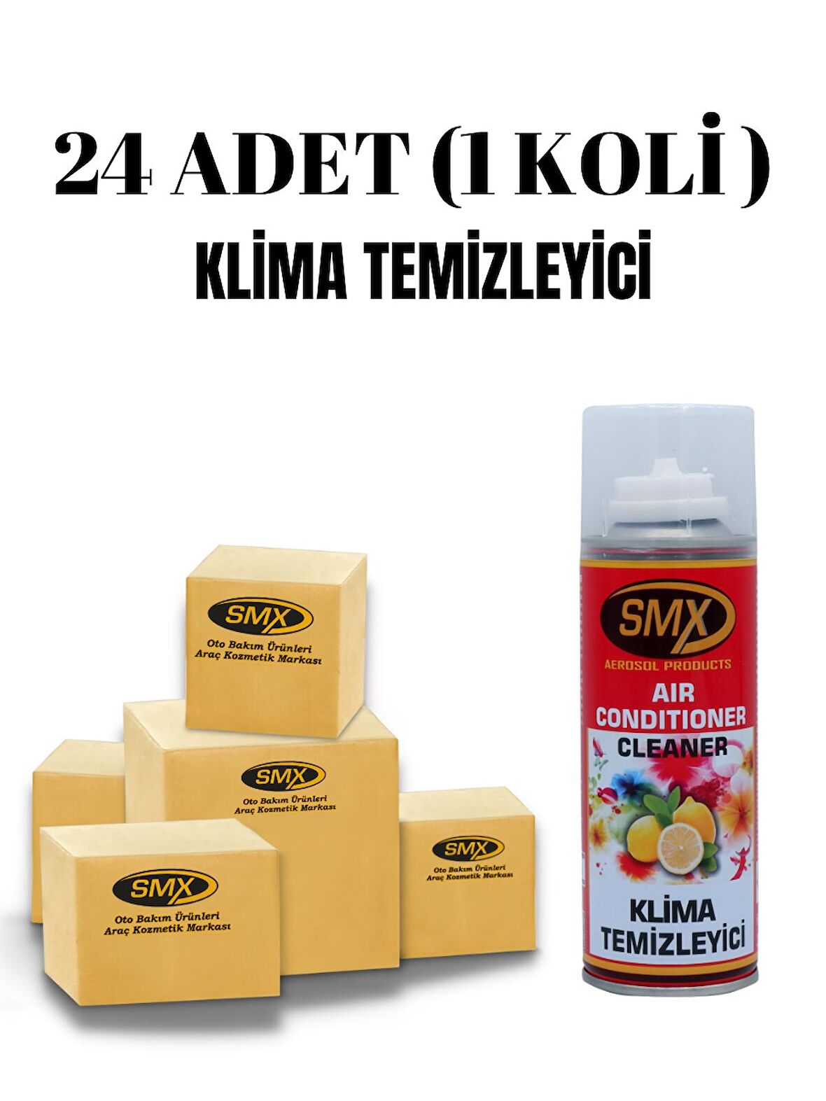 Klima Temizleyici ve Koku Giderici / Atom 200 ml 24 Adet (1 KOLİ)