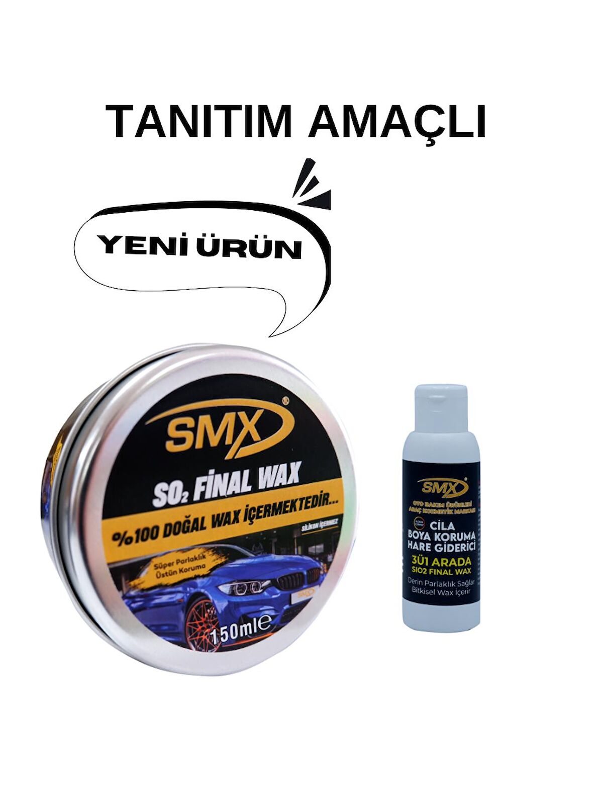 FİNAL WAX150 ML /3'Ü 1 ARADA HARE GİDERİCİ/BOYA KORUYUCU/CİLA 100 ML