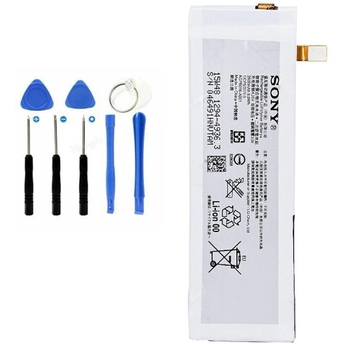 Sony Xperia M5 Batarya Pil Agpb016-A001 ve Tamir Seti
