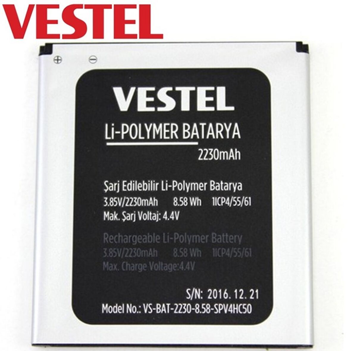 Vestel Venüs 5000 Pil Batarya 2230 Mah İthal