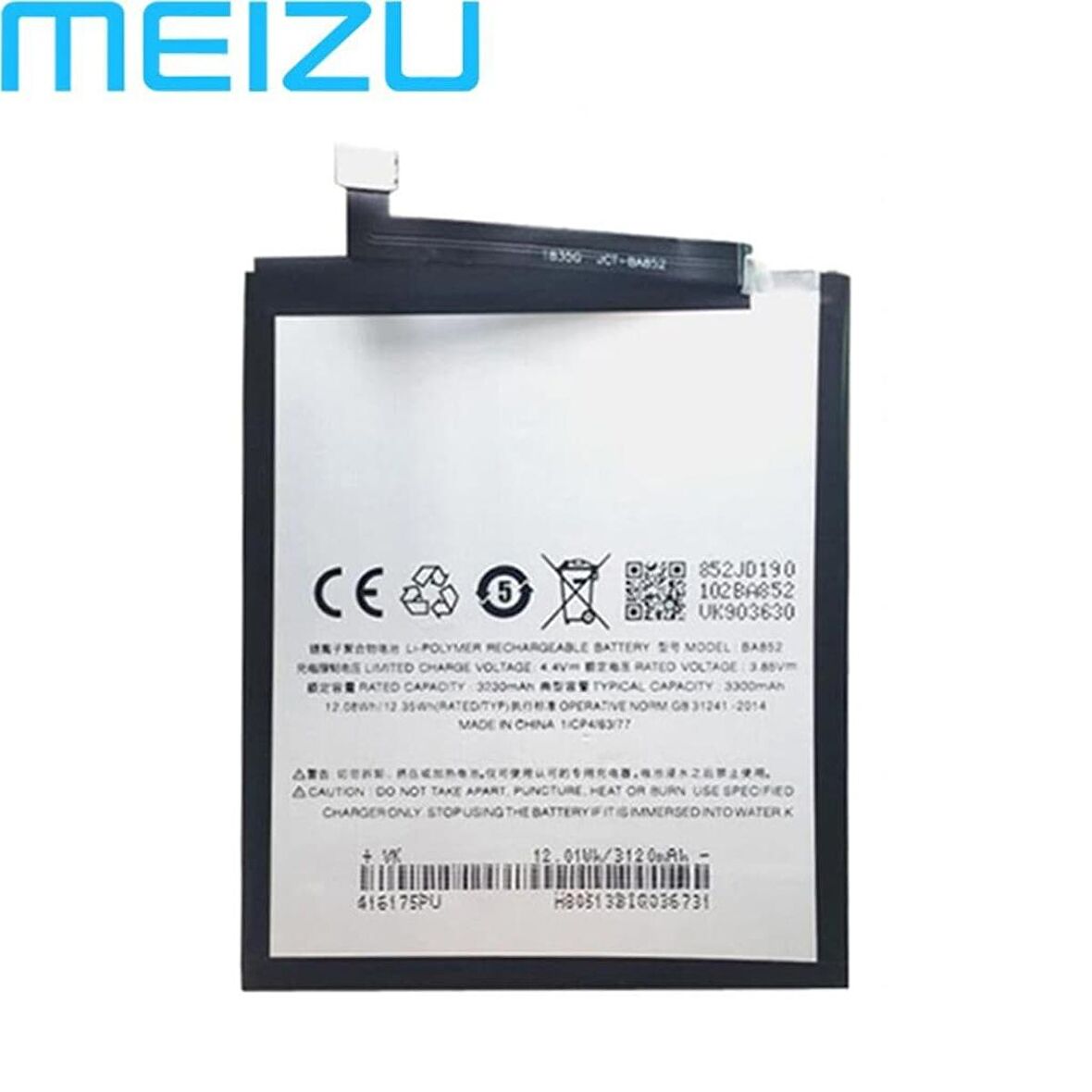 Meizu X8 Pil Batarya Ba852