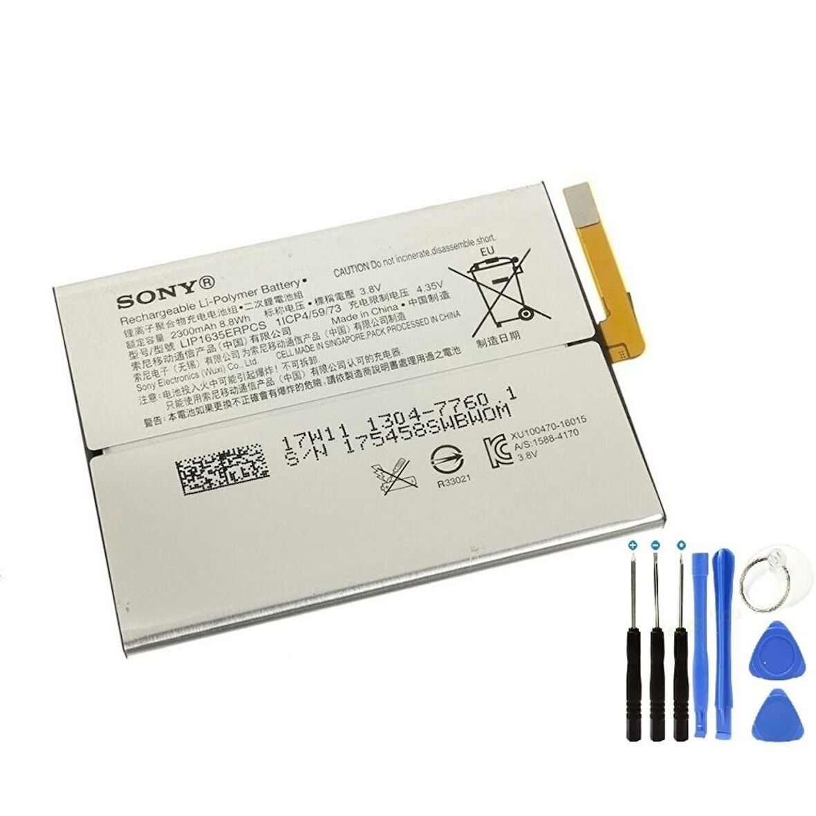 Sony Xperia Xa1 Batarya Pil Lıp1635Erpcs ve Tamir Seti