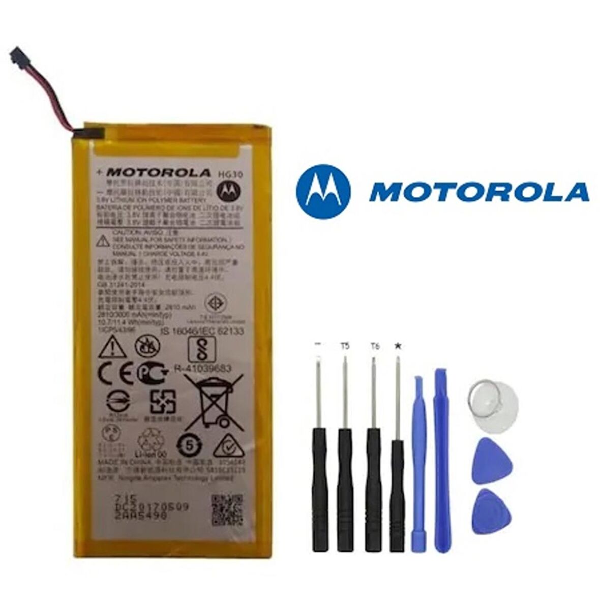 Motorola Moto G5S Xt1793 Pil Batarya Hg30 ve Tamir Seti
