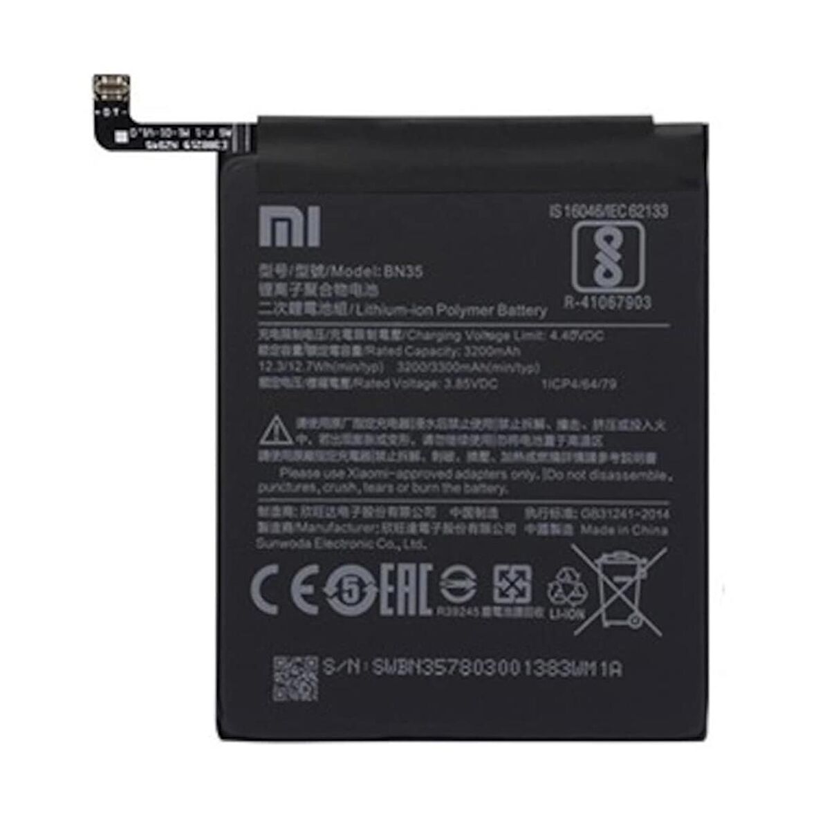 Xiaomi Redmi 5 Bn35 Pil Batarya