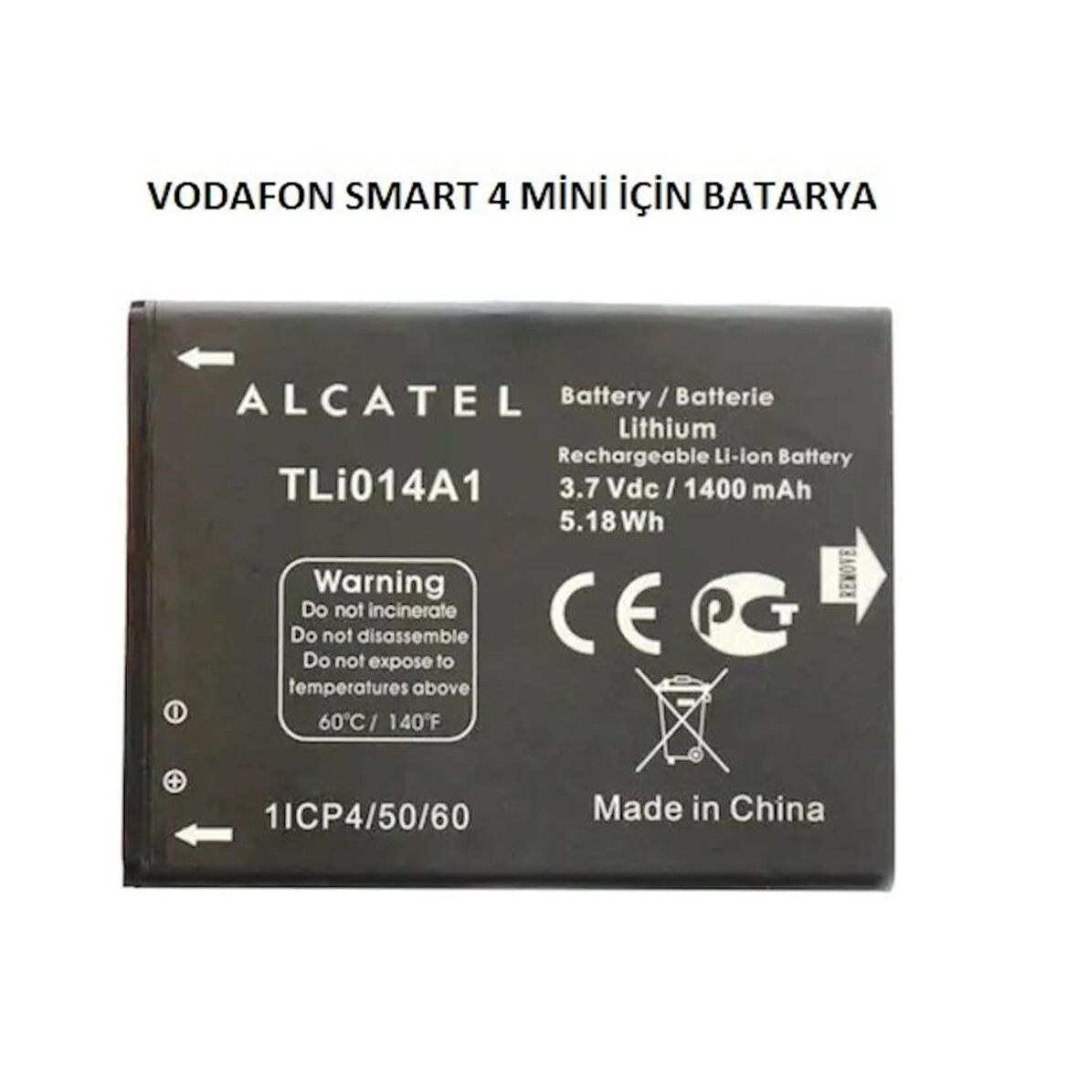 Vodafone Smart 4 Mini V785 Pil Batarya