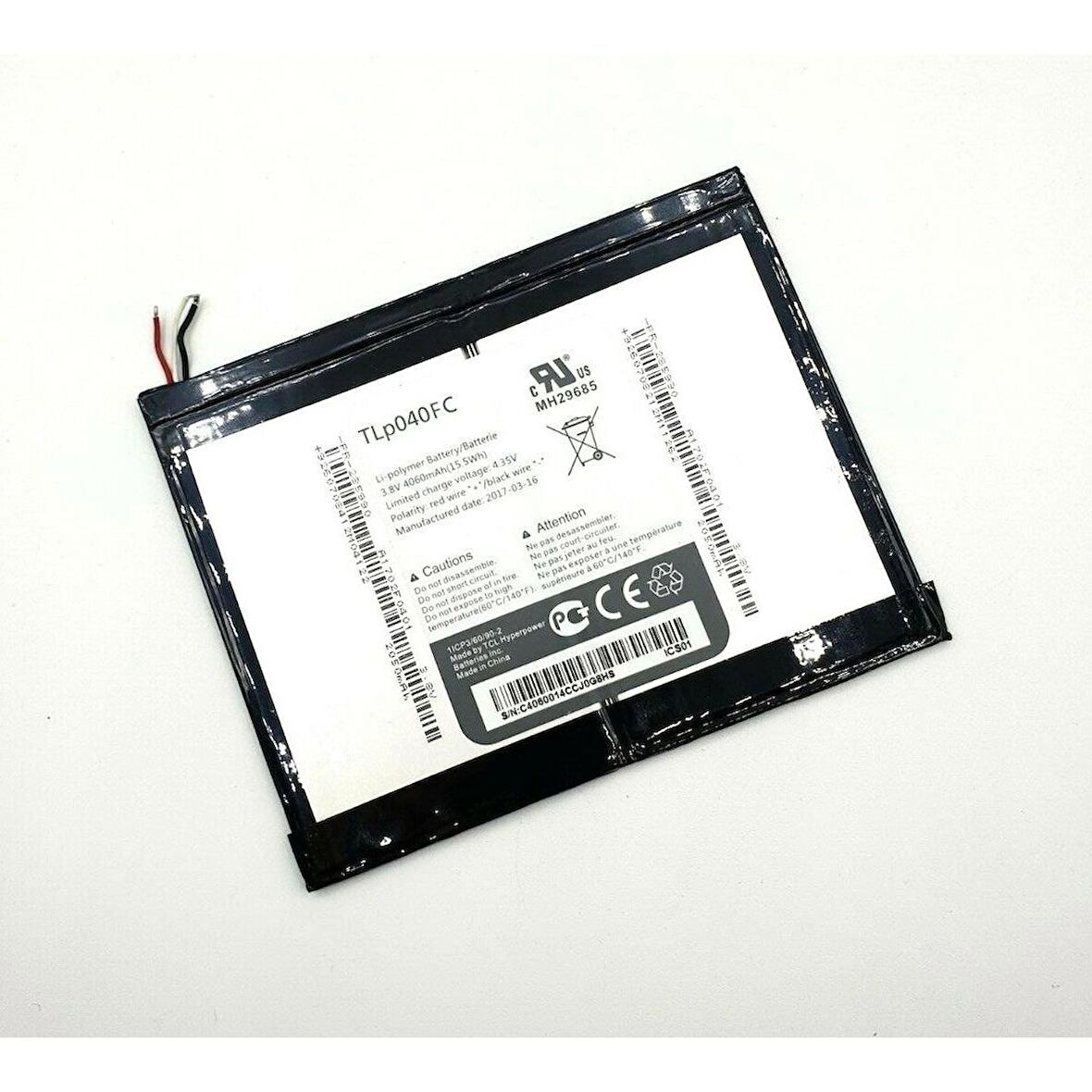 Alcatel Pixi 3 10.1 Tablet Pil Batarya Tlp040Fc