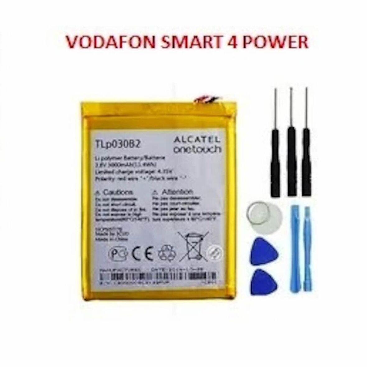 Vodafone Smart 4 Power 985N Pil Batarya Tlp030B2 + Tamir Seti