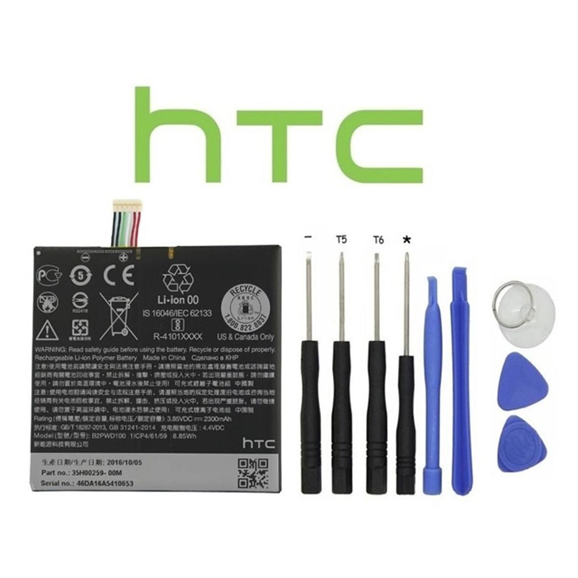 Htc One A9S Pil B2Pwd100 ve Tamir Seti